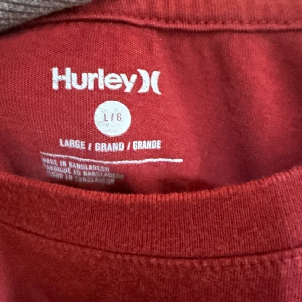 Hurley Kids Burgundy Short Sleeve Tee